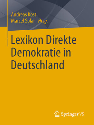 cover image of Lexikon Direkte Demokratie in Deutschland